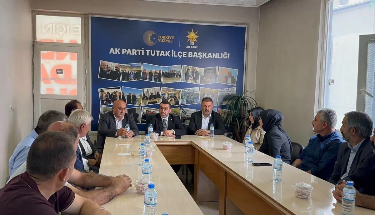 AK Parti Kars Milletvekili Çalkın, Tutak’ta Teşkilatla Buluştu: ‘Gücümüzü Milletimizden Alıyoruz’
