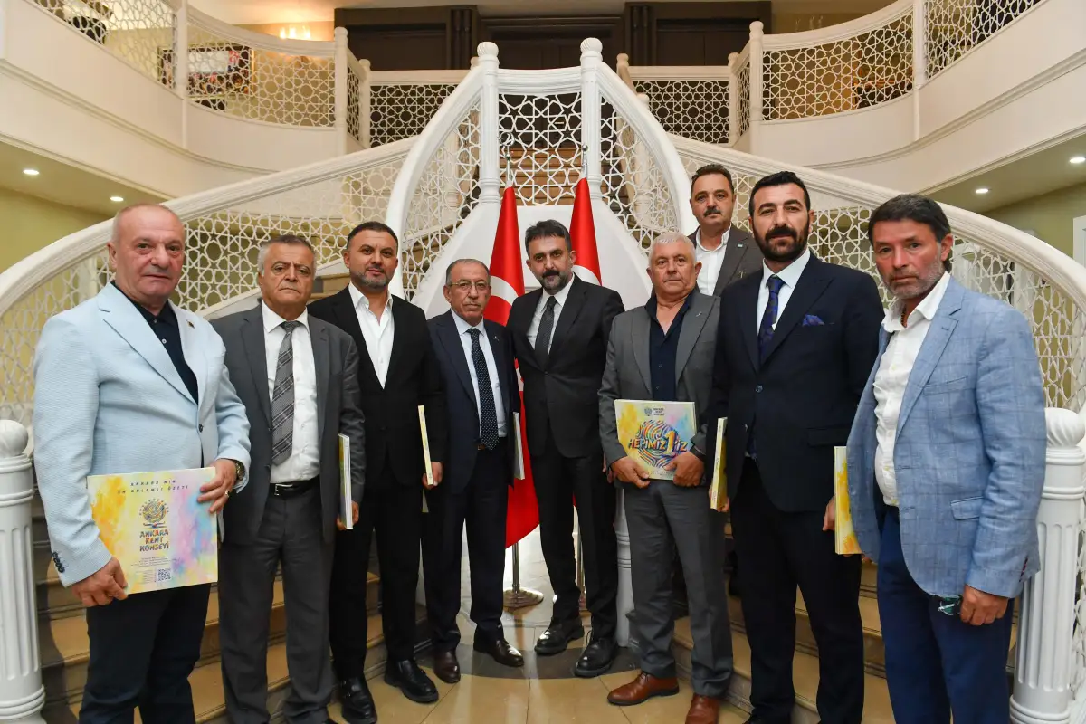 Ankara Kent Konseyi Başkanı Yılmaz, Kitap ve Kırtasiyeciler Odası Başkanı Küçükarzuman ile Buluştu: Sektörün Geleceği Masaya Yatırıldı
