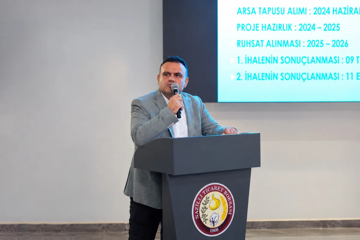Nazilli’de Yerli Ürünler Merkezi Projesi Şekilleniyor: Ticaretin Geleceği İnşa Ediliyor