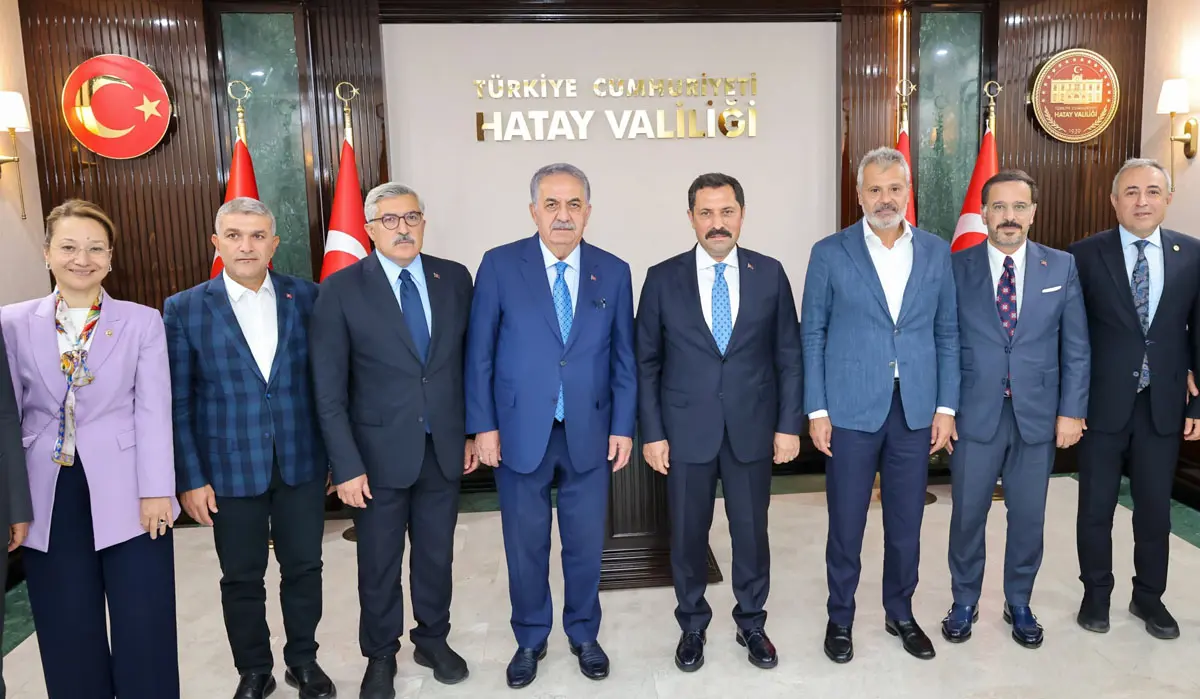 Hayati Yazıcı Hatay’da: Deprem Sonrası İmar ve Yatırım Çalışmalarını İnceledi
