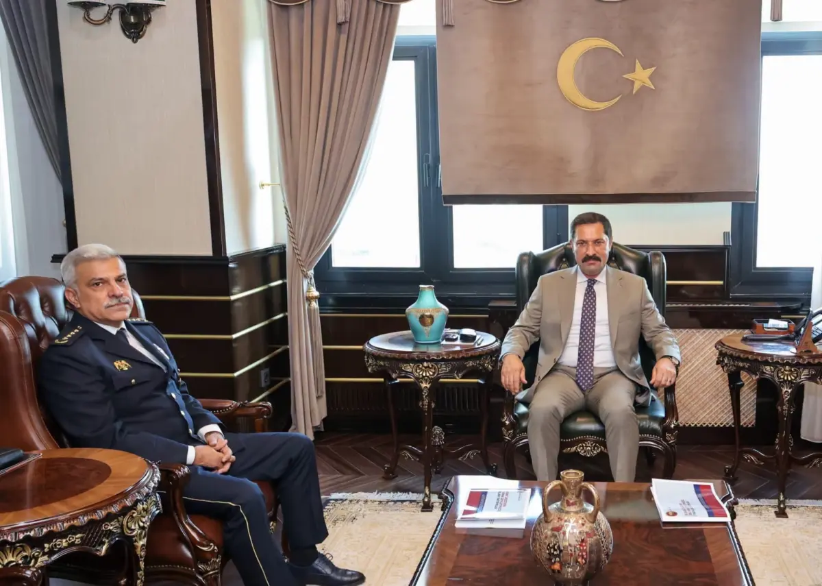 Hatay’da Güvenlik Zirvesi: Vali Masatlı ve yeni Emniyet Müdürü Nihat Özen Buluştu