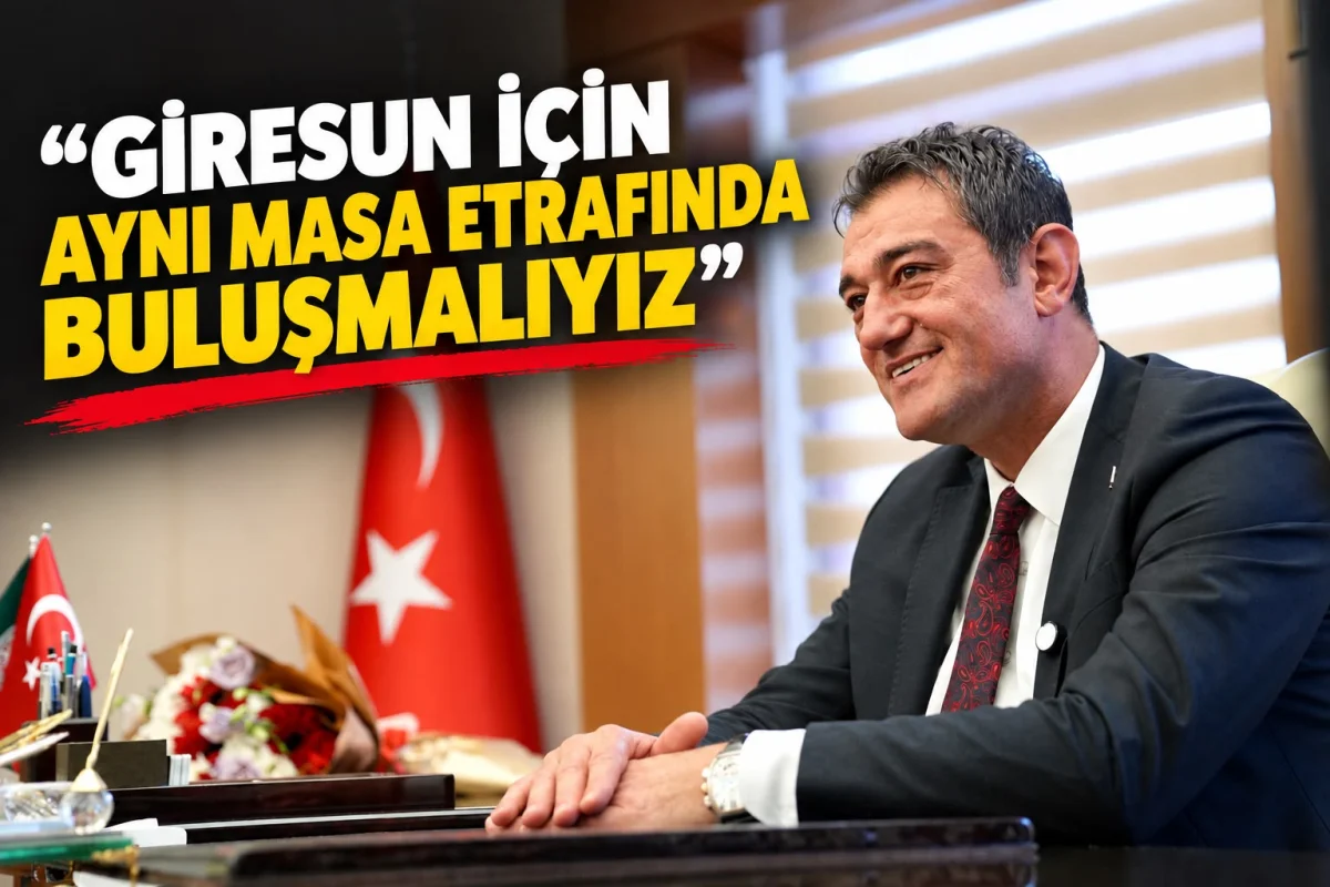 Giresun Belediye Başkanı Köse’den Birlik Çağrısı: “Ortak Akıl ve Dayanışma Şart”