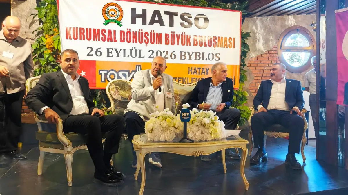 HATSO Başkan Adayları, Seçim Sonrası Hatay Ekonomisi İçin Ortak Akıl Vurgusu Yaptı