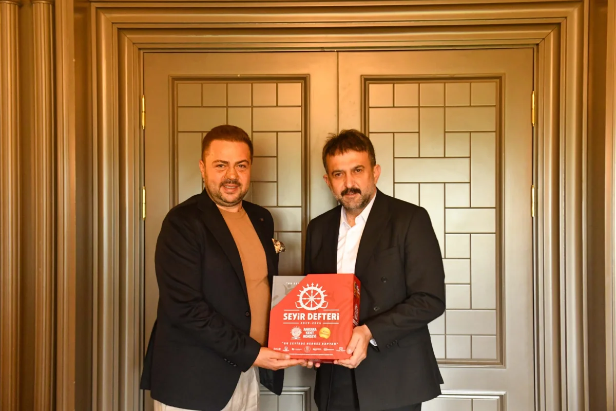 Gençlerbirliği’nden AKK Başkanı Yılmaz’a Başarı Tebriği ve Hediye Takdimi