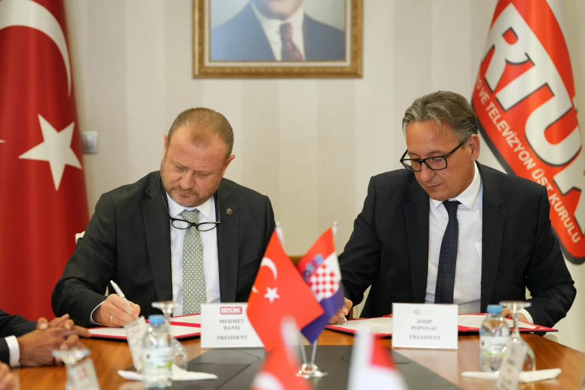 Türkiye ve Hırvatistan Medya Düzenleyicilerinden Güçlü İş Birliği: Dezenformasyonla Mücadele ve Dijitalleşme Vurgusu