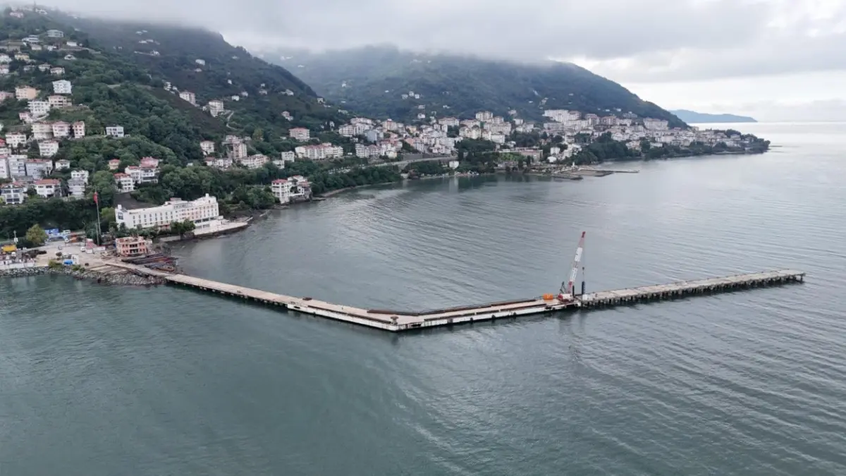 Ordu Atatürk Rıhtımı Yenileniyor: Modernizasyon ve Güçlendirme Çalışmaları Hızla Devam Ediyor