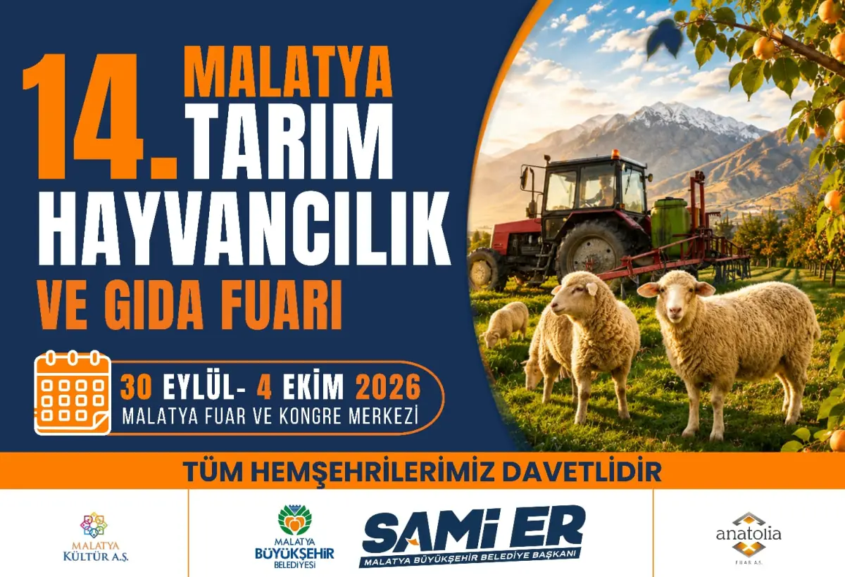 7 Yıl Sonra Yeniden: Malatya Tarım Fuarı Kapılarını Açıyor