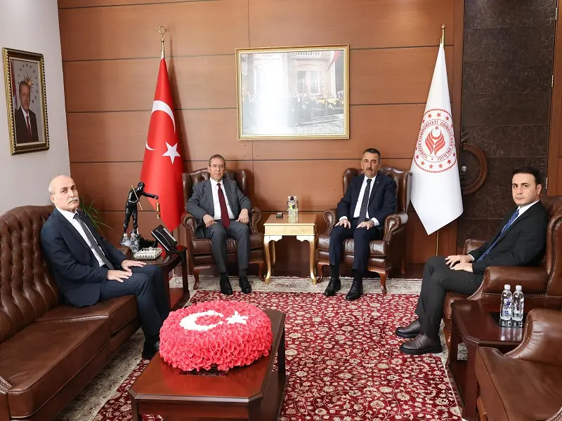 Enerji Bakan Yardımcısı Tancan’dan Zonguldak Valisi Hacıbektaşoğlu’na Ziyaret