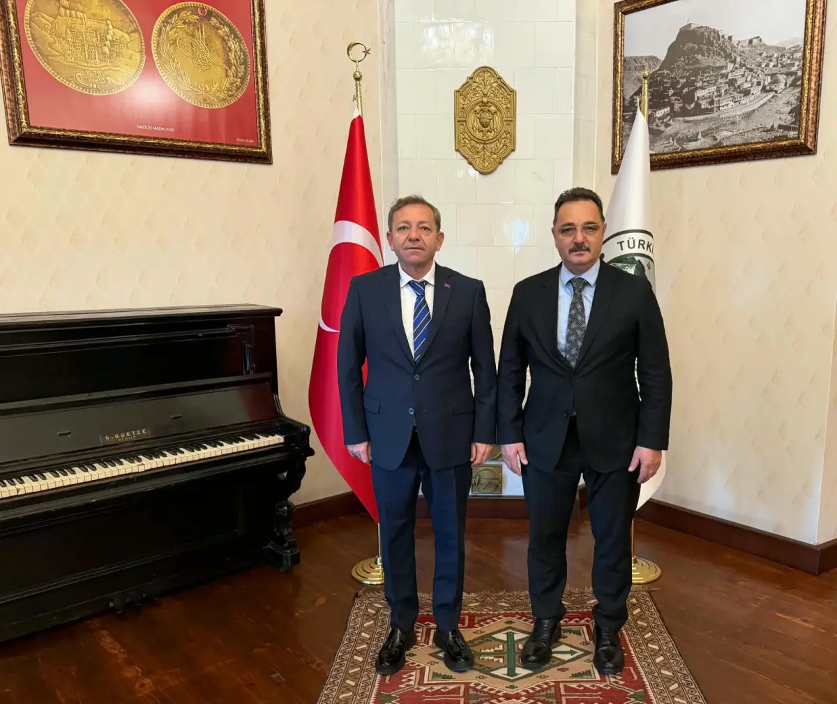 TİMBİR Heyeti, Kars Valisi Ziya Polat’ı Makamında Ziyaret Etti