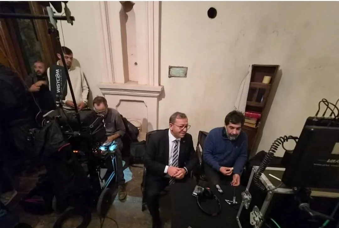 Kars’ta Film Çekimleri Devam Ediyor: Vali Ziya Polat Seti Ziyaret Etti