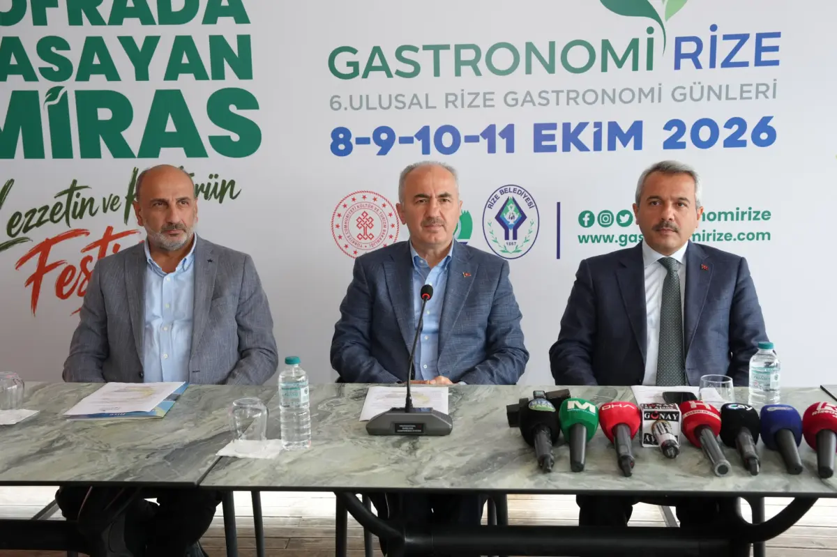 Rize’nin Lezzet Hazinesi Açığa Çıkıyor: ‘Gastronomi Rize’ Günleri Başlıyor!