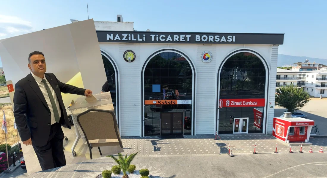 Nazilli Ticaret Borsası’nda Kırlıoğlu Üçüncü Kez Başkan Seçildi: 133 Oy Farkla Zafere Ulaştı