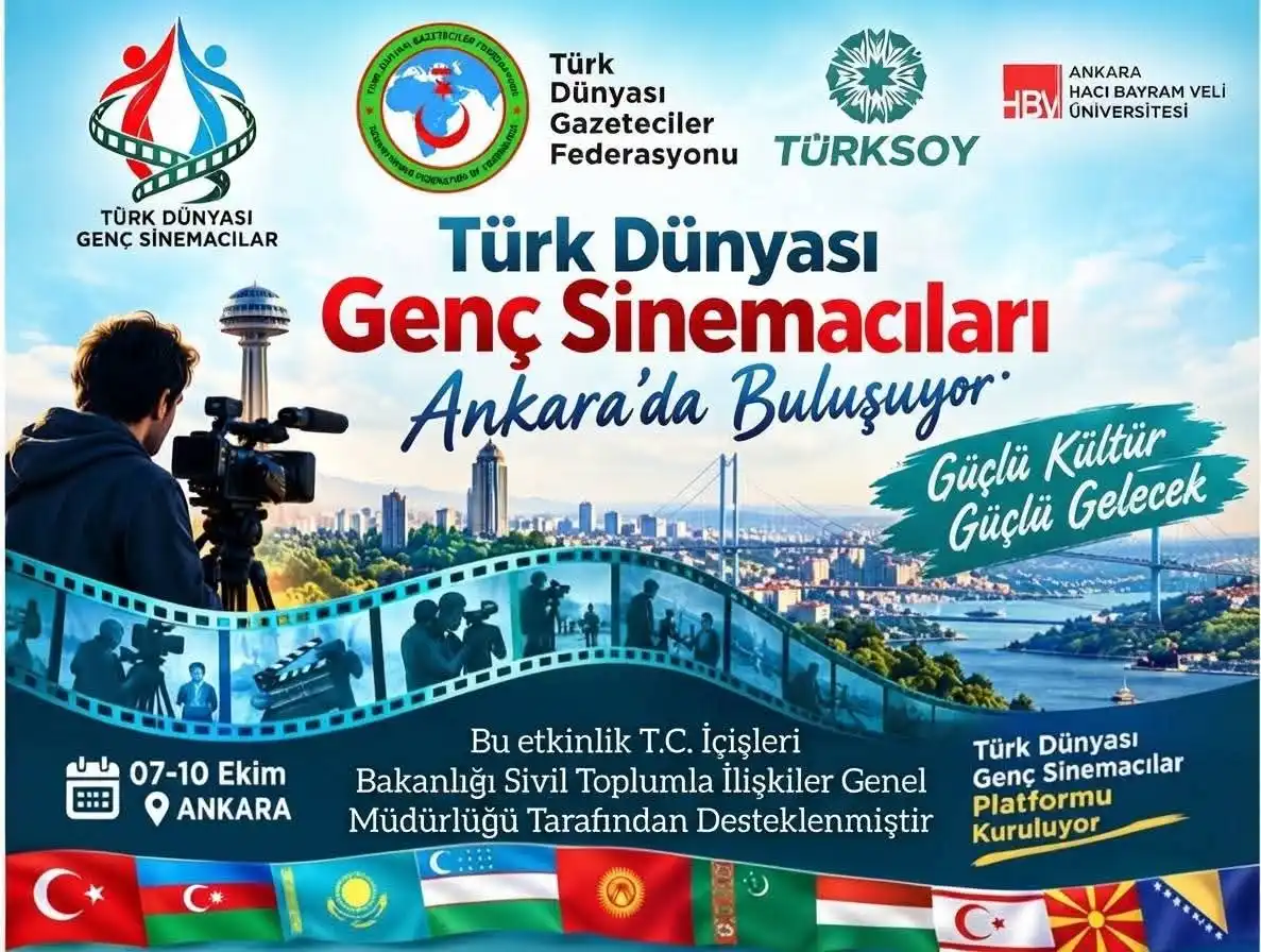 Türk Dünyası Genç Sinemacıları Ankara’da Buluşuyor: İş Birliği ve Proje Fırsatları