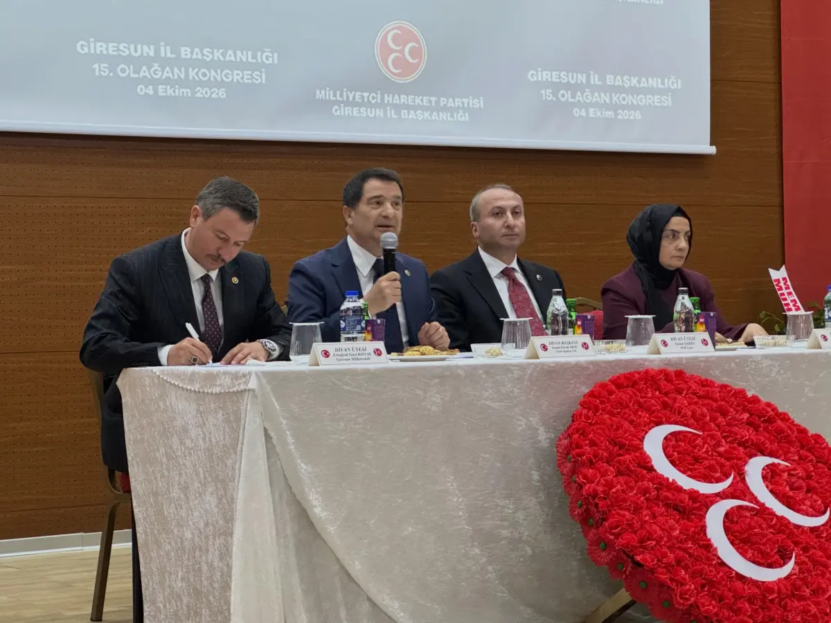 MHP Giresun İl Başkanı Salih Akgün Güven Tazeledi: Kongrede Yeniden Seçildi
