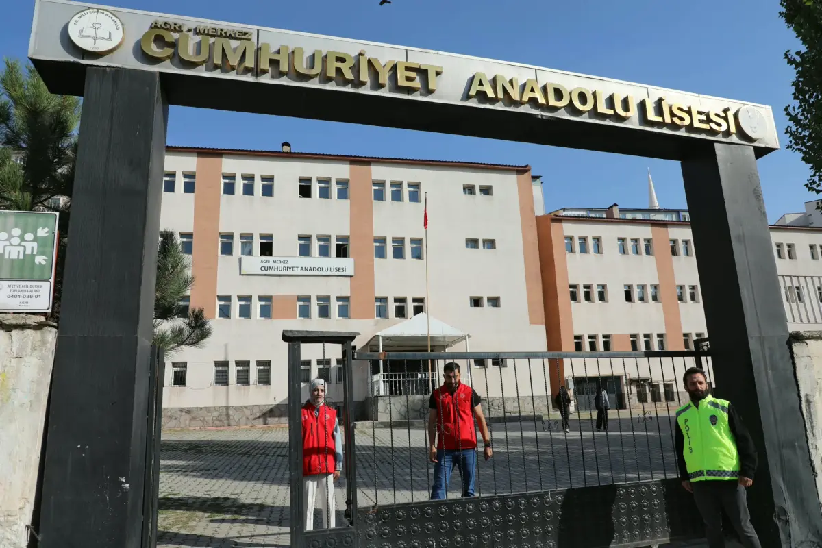 Ağrı’da 409 Okul Bahçe Görevlisi Göreve Başladı: Öğrenci Güvenliği Öncelikli