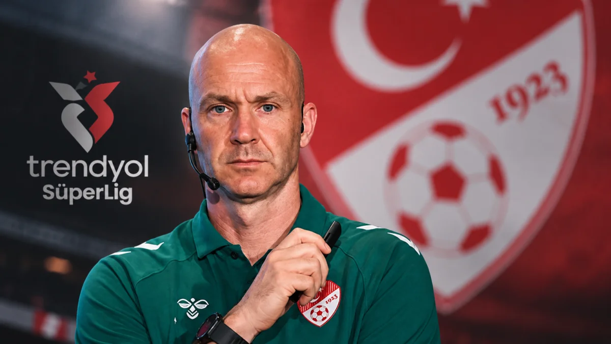 Süper Lig’de Tarihi Atama: İngiliz Hakem Anthony Taylor Devralıyor