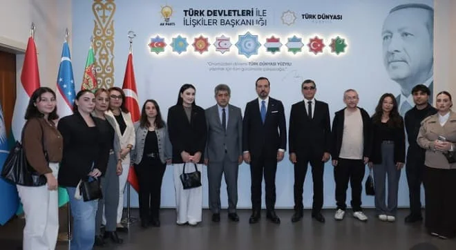 Türk Dünyası Genç Sinemacılarından AK Parti Genel Başkan Yardımcısı Kürşad Zorlu’ya Ziyaret