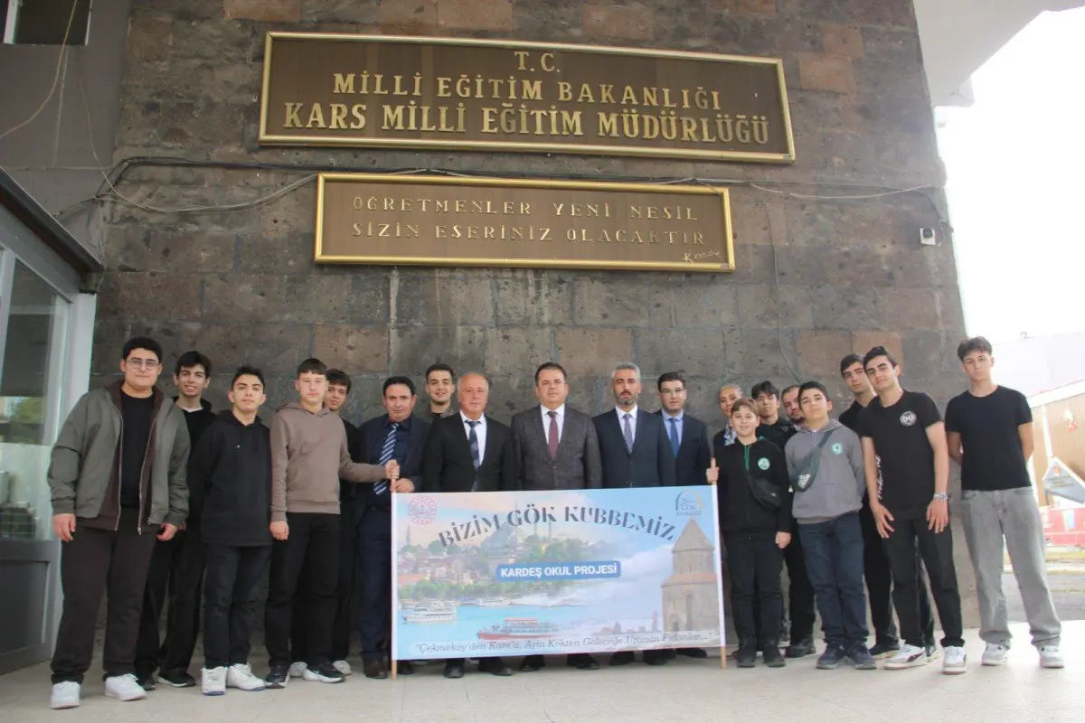 Kars ve İstanbul Arasında “Bizim Gökkubbemiz” Kardeş Okul Projesiyle Kültürel Köprüler Kuruluyor