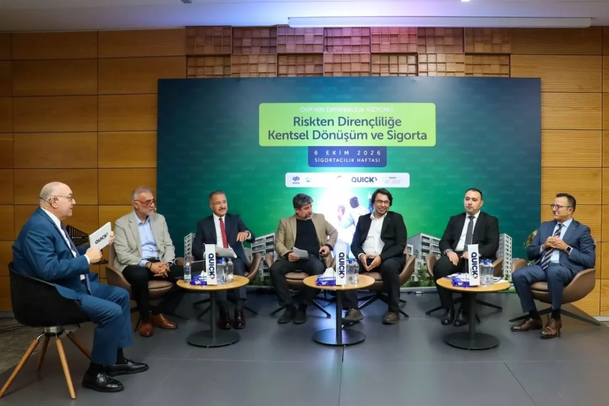 Sigorta Haftası Paneli: Dirençli Şehirler İçin Risk Yönetimi ve Kentsel Dönüşüm Vurgusu