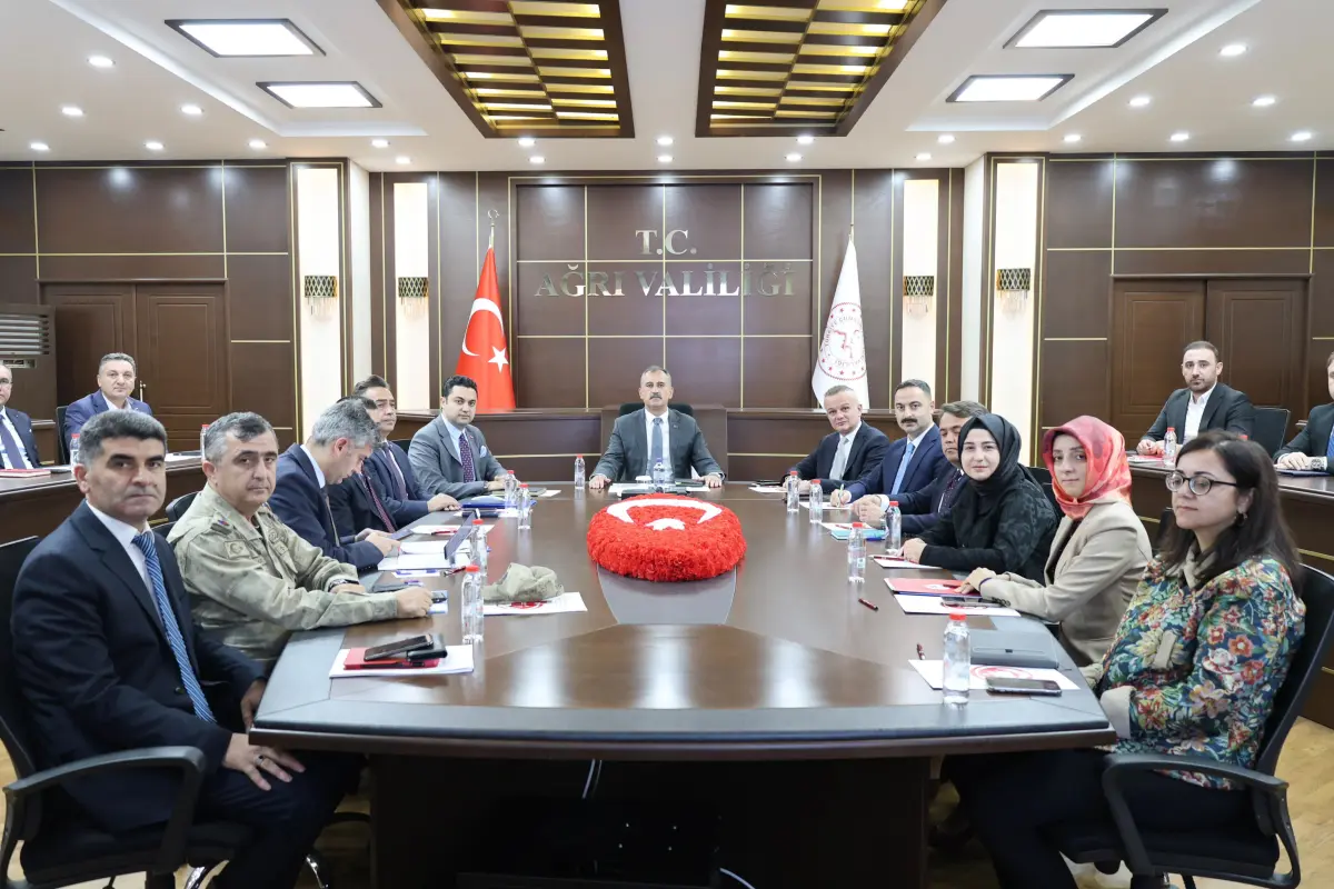 Ağrı’da Aile ve Gönüllülük Çalışmaları Değerlendirildi: İl Koordinasyon Kurulu Toplantısı Gerçekleştirildi