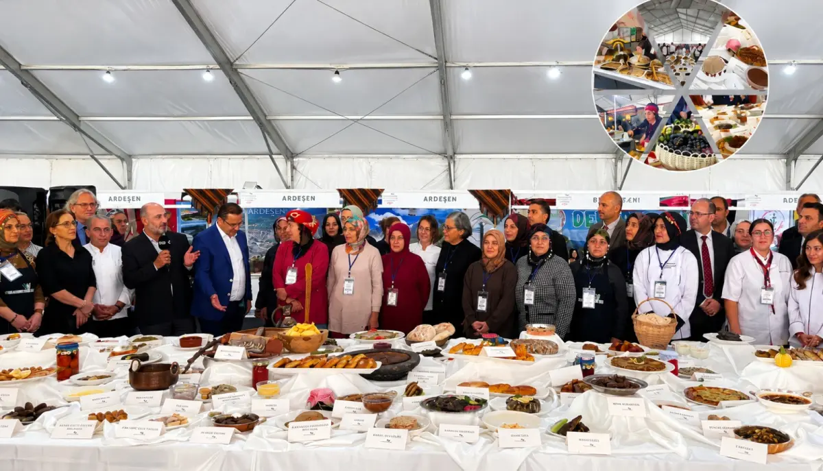 Rize Gastronomi Günleri Başladı: Yöresel Lezzetler ve Kültürel Tanıtım Çay Çarşısı’nda Buluştu