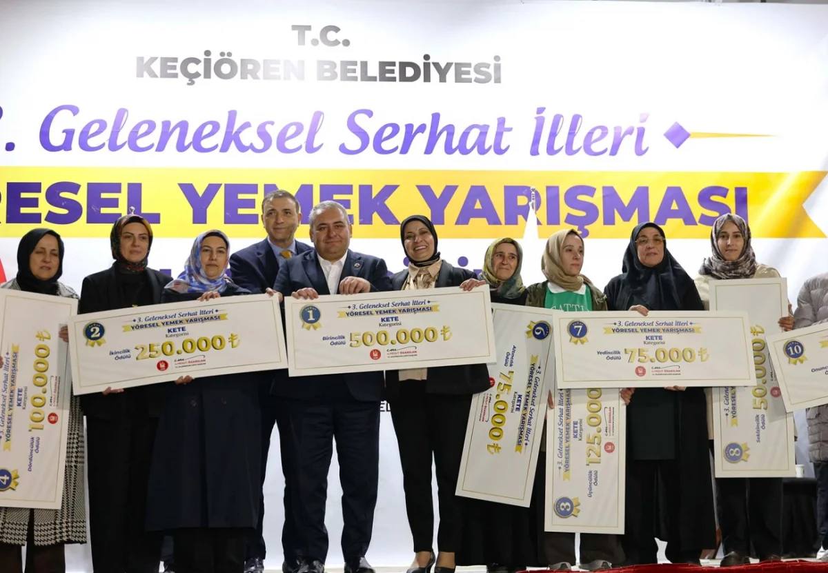 Serhat İllerinin Kadim Lezzetleri Keçiören’de Ödüllendirildi: Kete, Hıngel ve Kavut Yarıştı