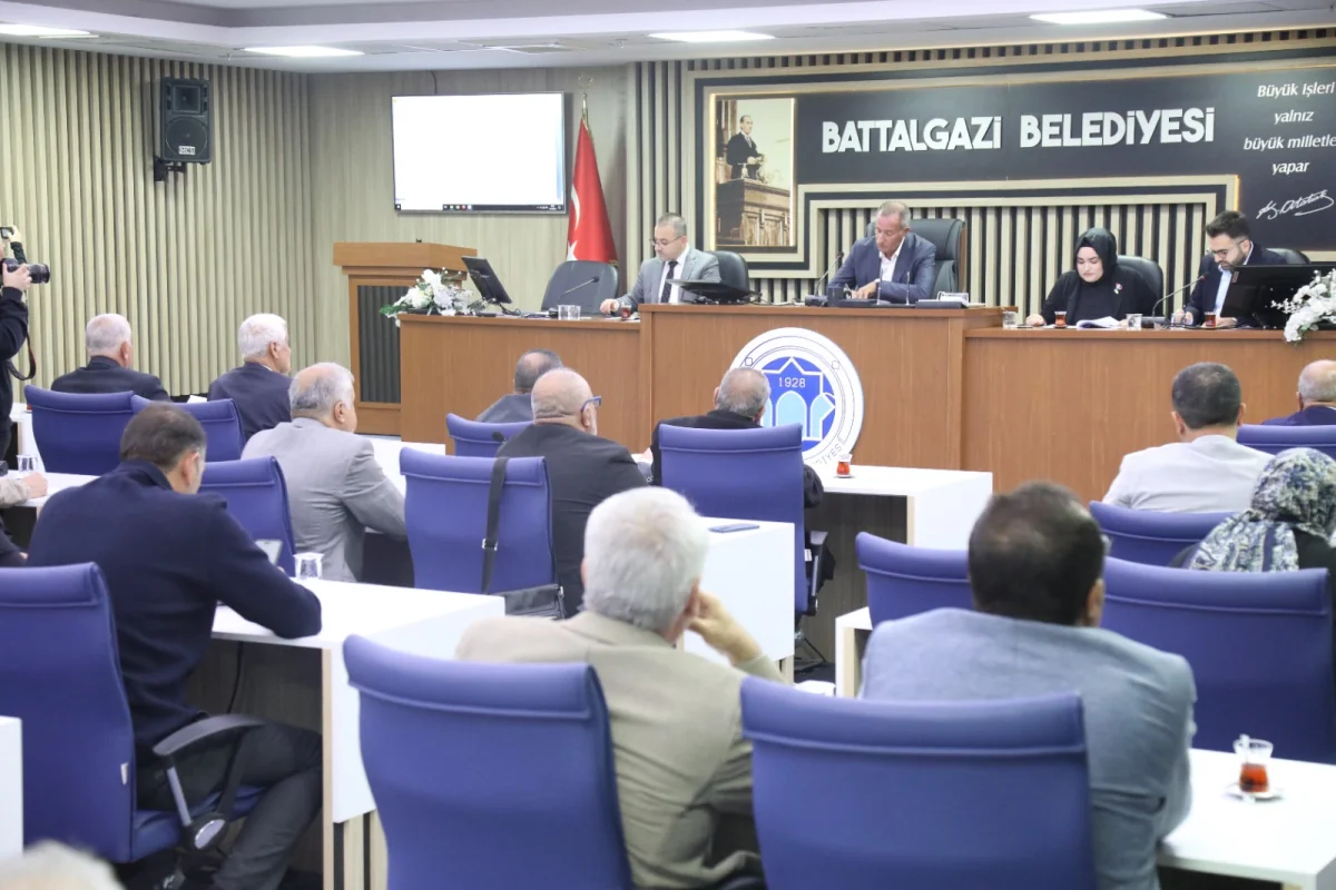 Battalgazi Belediye Meclisi Ekim Ayı Toplantısında 9 Önemli Gündem Maddesi Görüşüldü