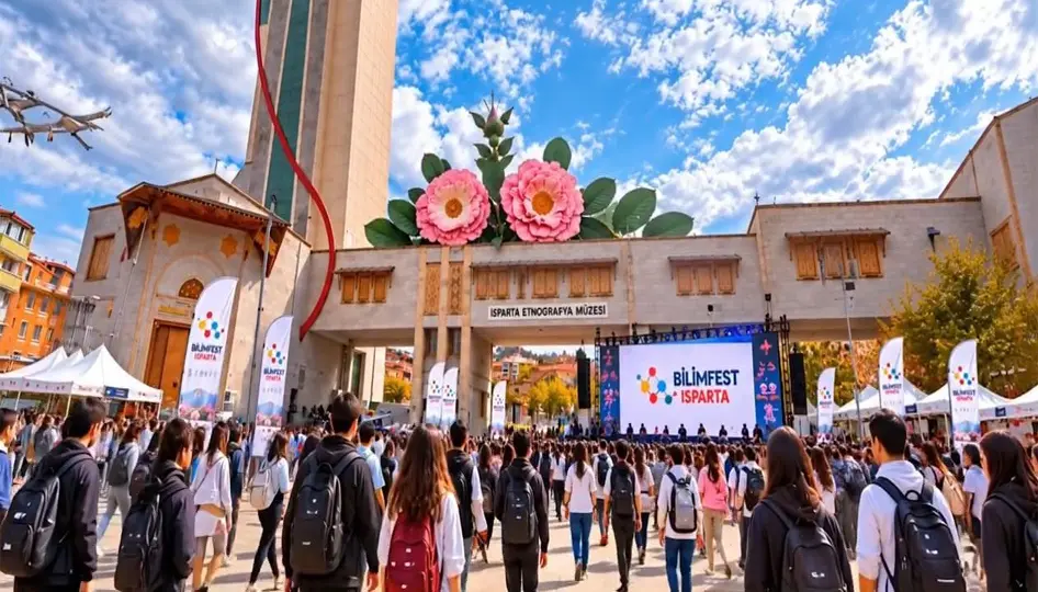 Isparta Bilimfest Başlıyor: 72 Etkinlik ve 51 Atölye ile Bilim ve Teknoloji Şöleni
