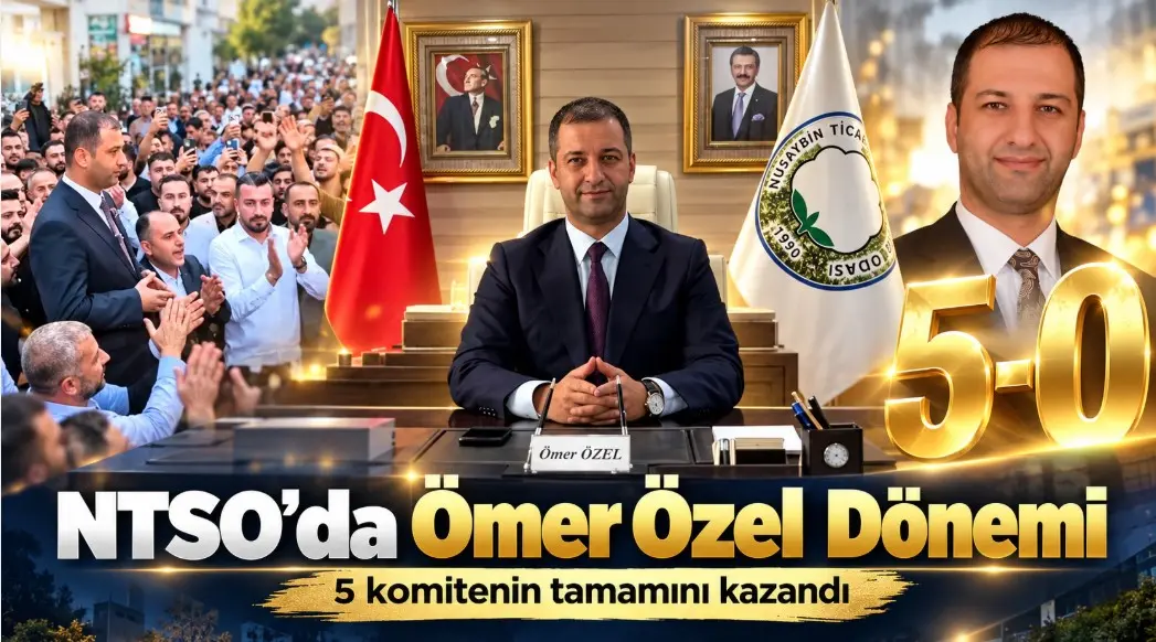 Nusaybin Ticaret Odası’nda Ömer Özel Farkı: Rakibini 5-0 Yendi, Esnafın Zaferini İlan Etti