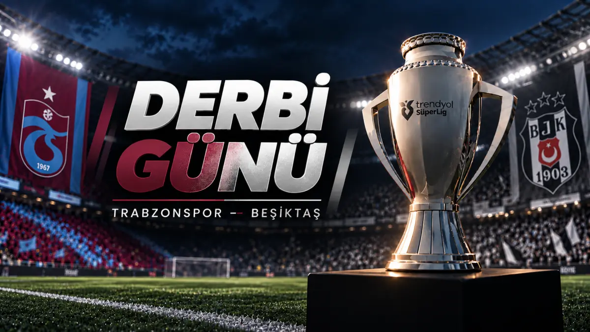 Derbi Heyecanı Dorukta: Trabzonspor ve Beşiktaş Eksiklere Rağmen Sahada!