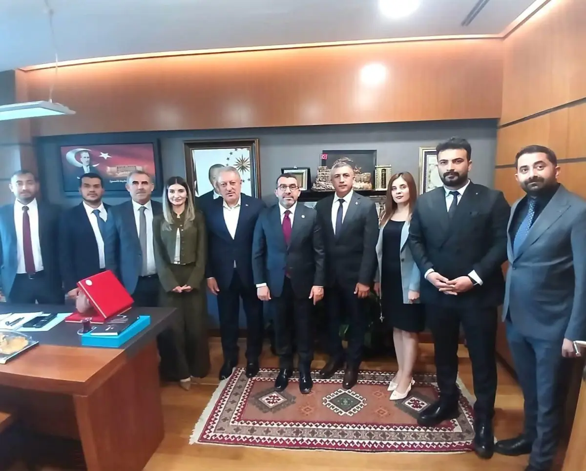 Sağlık-Sen Heyeti, AK Parti Kars Milletvekili Adem Çalkın’ı TBMM’de Ziyaret Etti