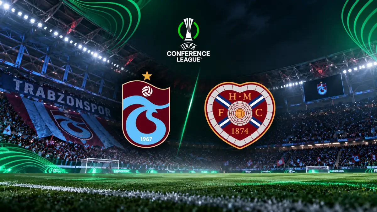 Trabzonspor, UEFA Konferans Ligi’nde Hearts’ı 2-0 Mağlup Ederek Avrupa’da Galibiyetle Tanıştı