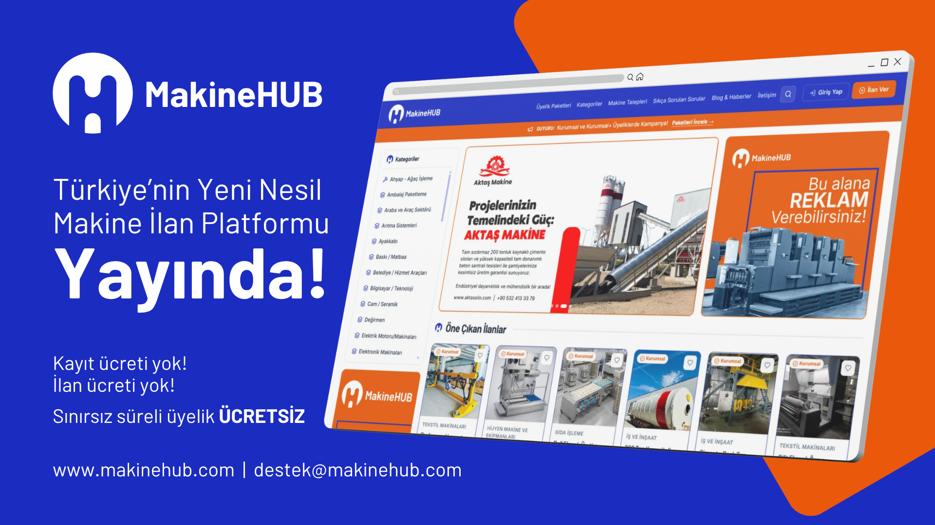 Makinelerinizi Kolaylıkla Satın: Sektörün En İyi Makine Satış Platformu MakineHUB ile Tanışın