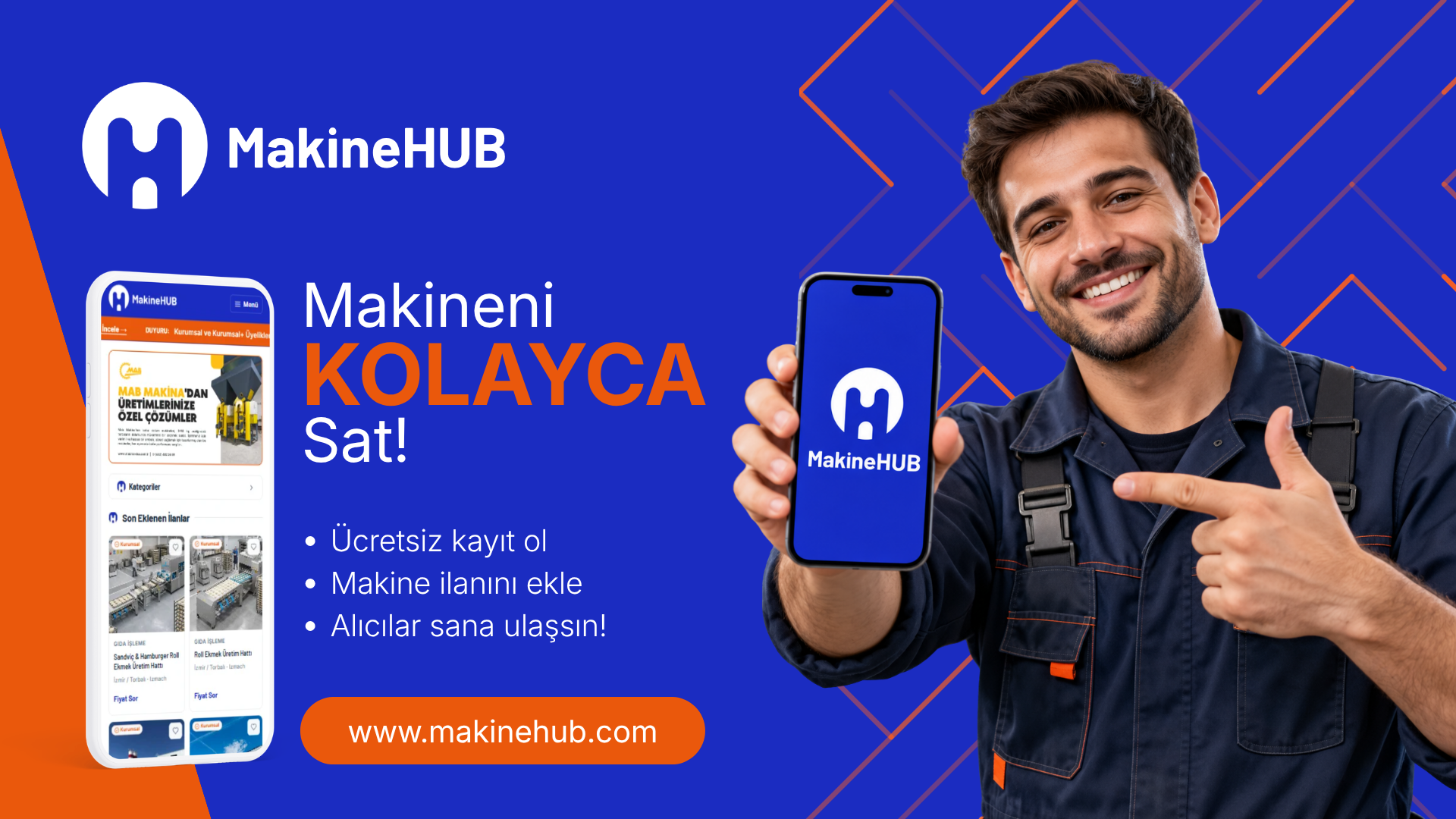 Endüstriyel Ticarette Yeni Dönem: Makine Satış Platformu MakineHUB ile Üreticiler ve Alıcılar Buluşuyor