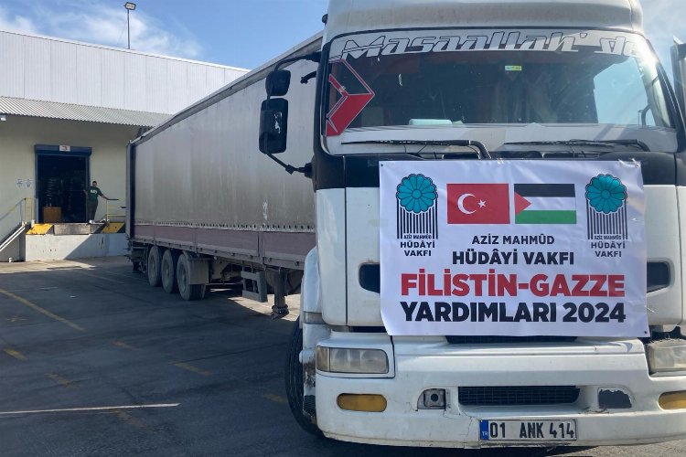 Gazze’ye 332 ton malzeme daha gönderildi