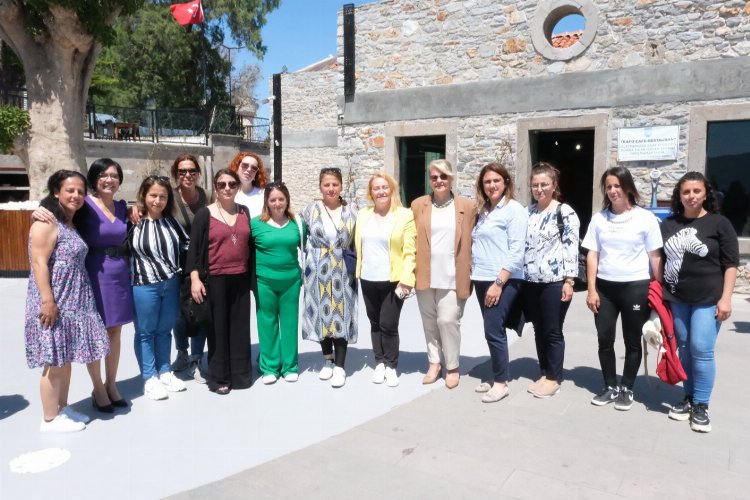 Deprem mağduru 15 kadın Bodrum’da ağırlandı