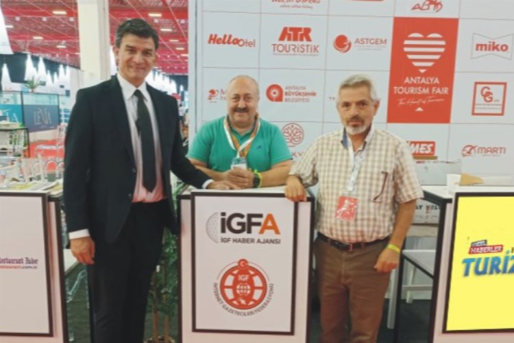Antalya Turizm Fuarı’nda İGFA’ya teşekkür