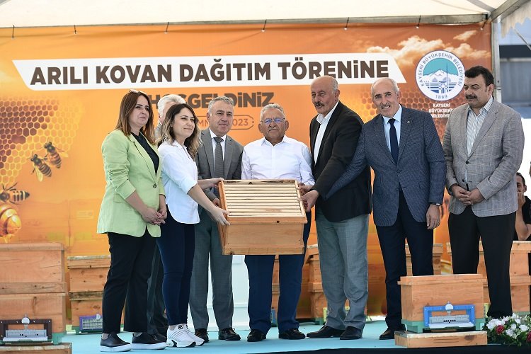 Kayseri Büyükşehir’den arıcılığa tam destek