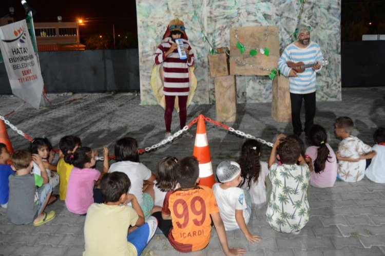 Hataylı minikler ‘Karınca Kararınca’ ile eğlendi