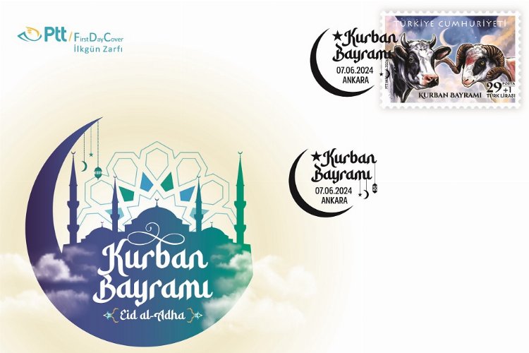 PTT’den ‘kurban’a özel pul ve ilk gün zarfı
