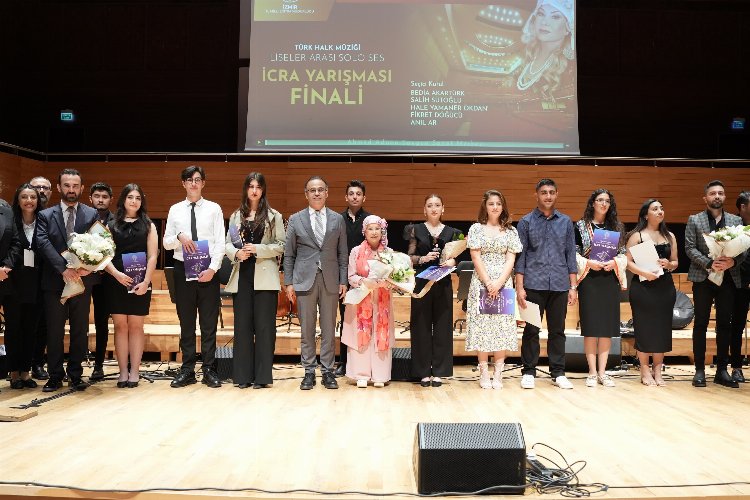 ‘Liseler Arası THM Solo Ses’in ödülleri sahiplerini buldu