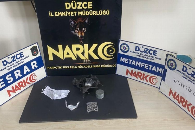 Düzce’de uyuşturucuya geçit yok!