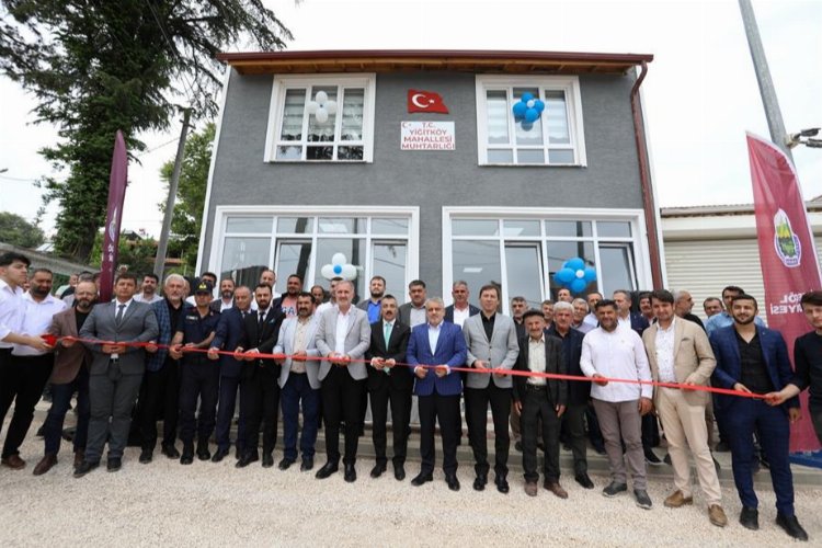 Bursa İnegöl’de Yiğitköy Mahalle Konağı hizmete girdi