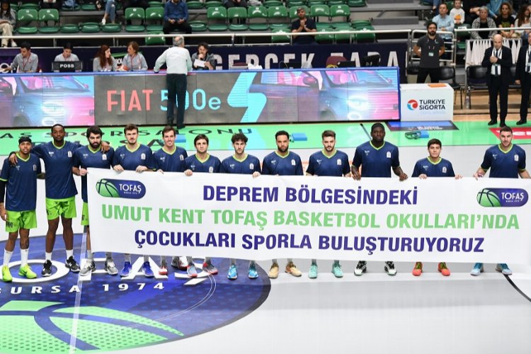 TOFAŞ’tan ‘Umut Kent’ pankartı