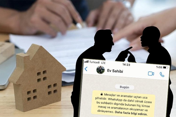 Ev sahibi kiracısını SMS’le hem şaşırttı, hem duygulandırdı!