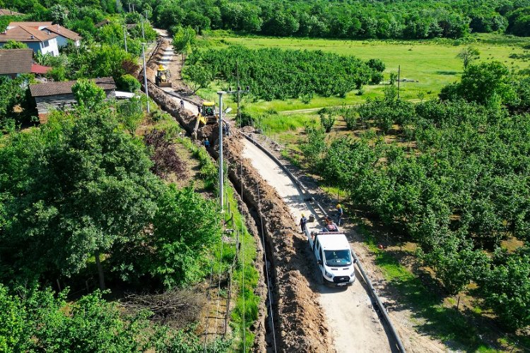 Hendek’in yeni altyapı ağı 12 mahalleye hizmet edecek