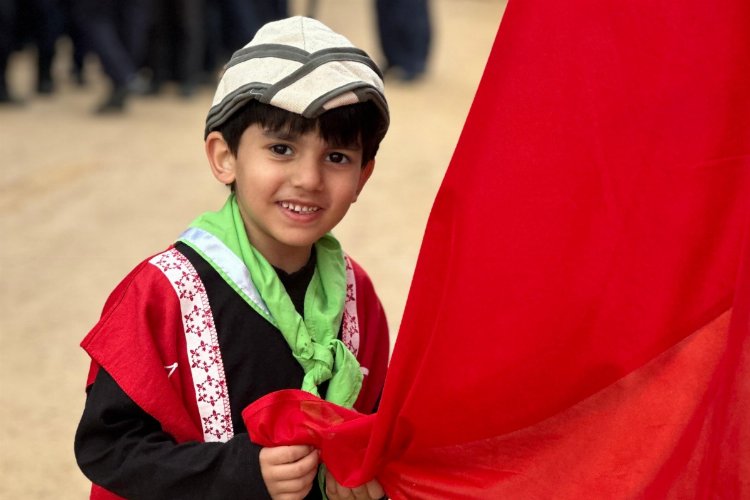 İzcilerden ‘Dedeciğim ben geldim’ yürüyüşü