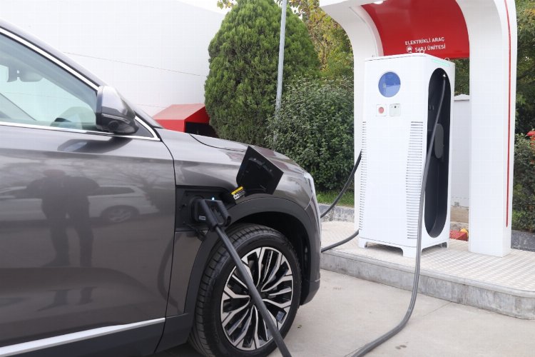 Antikkapı’ya elektrikli araçlar için şarj noktası