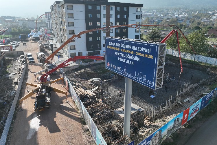 Bursa’da kentsel dönüşüm hamlesi sürüyor