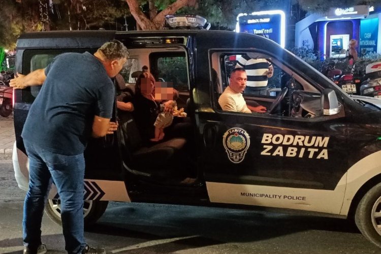 Bodrum’da zabıta ve polisten denetim